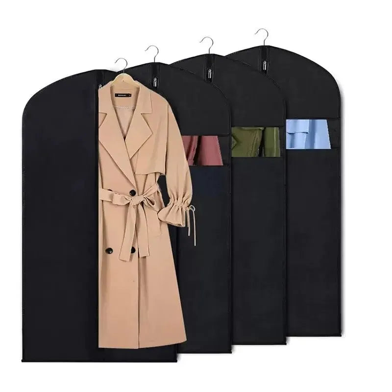 Garment Dust Cover Bags – Hanging Clothes Storage Protectors
