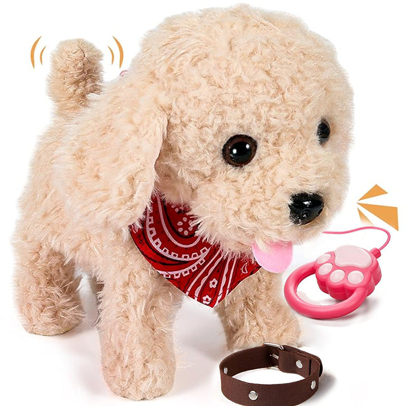 Electric Walking Dog Plush Toy – Singing Interactive Puppy on Lead