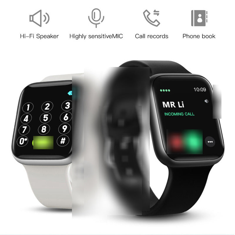 T500+ Smart Watch – Bluetooth Call Fitness Tracker with Heart Rate