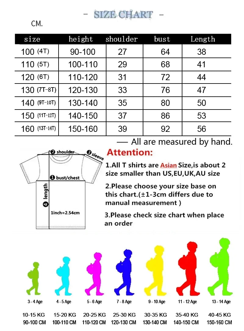 2026 Short Sleeve Anime T-Shirt for Kids Boys Girls Cartoon Toy Story Summer Fashion Top Casual Street Sweatshirt