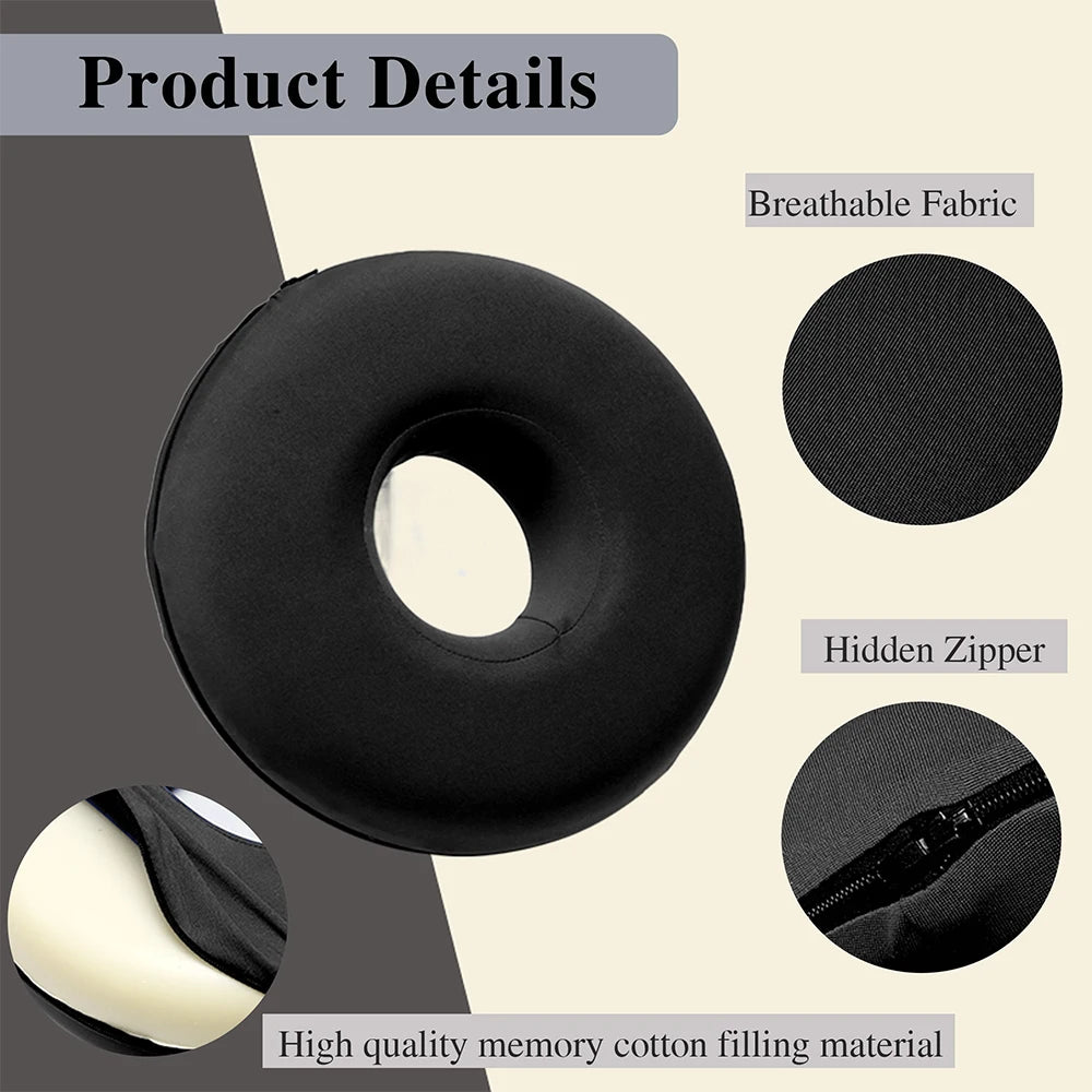Ear Piercing Pillow for Side Sleepers, CNH and Ear Pain Ear Inflammation,with an Ear Hole Sleeping Pillow, Ear Guard Pillow