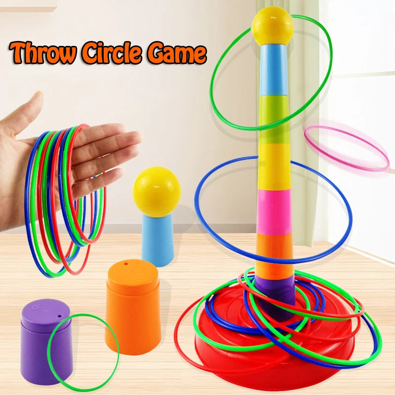 Kids Ring Toss Game – Indoor/Outdoor Family Throwing Toy