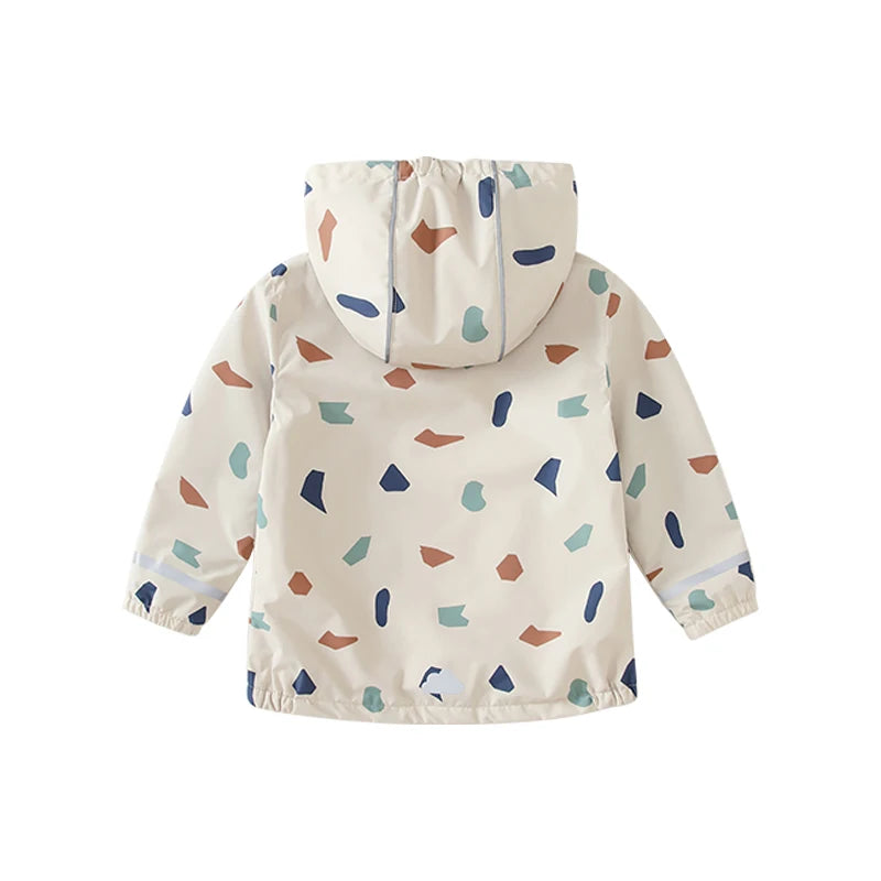 Kids Waterproof Softshell Hooded Jacket