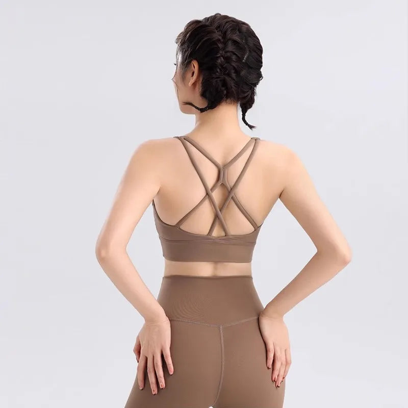 Breathable 2-Piece Yoga Set – Crop Top & High-Waist Leggings