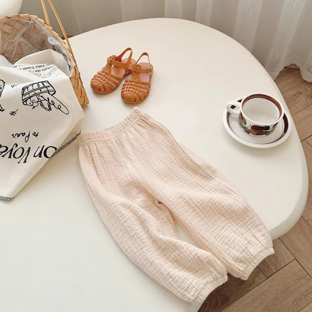 Toddler Anti-Mosquito Trousers – Light Loose Summer Pants