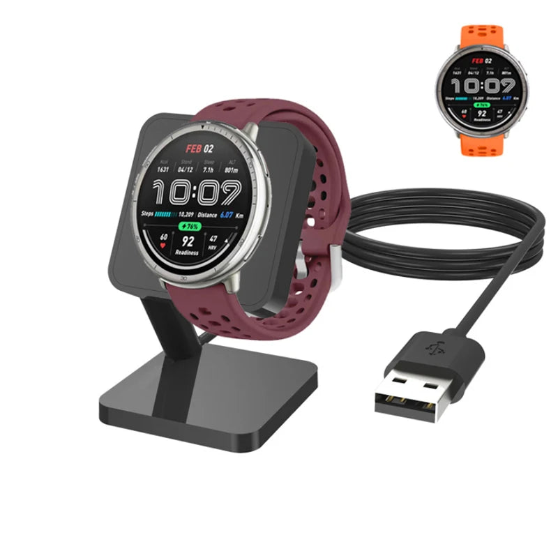 USB Charging Dock – Desktop Charger Stand for Amazfit Watches