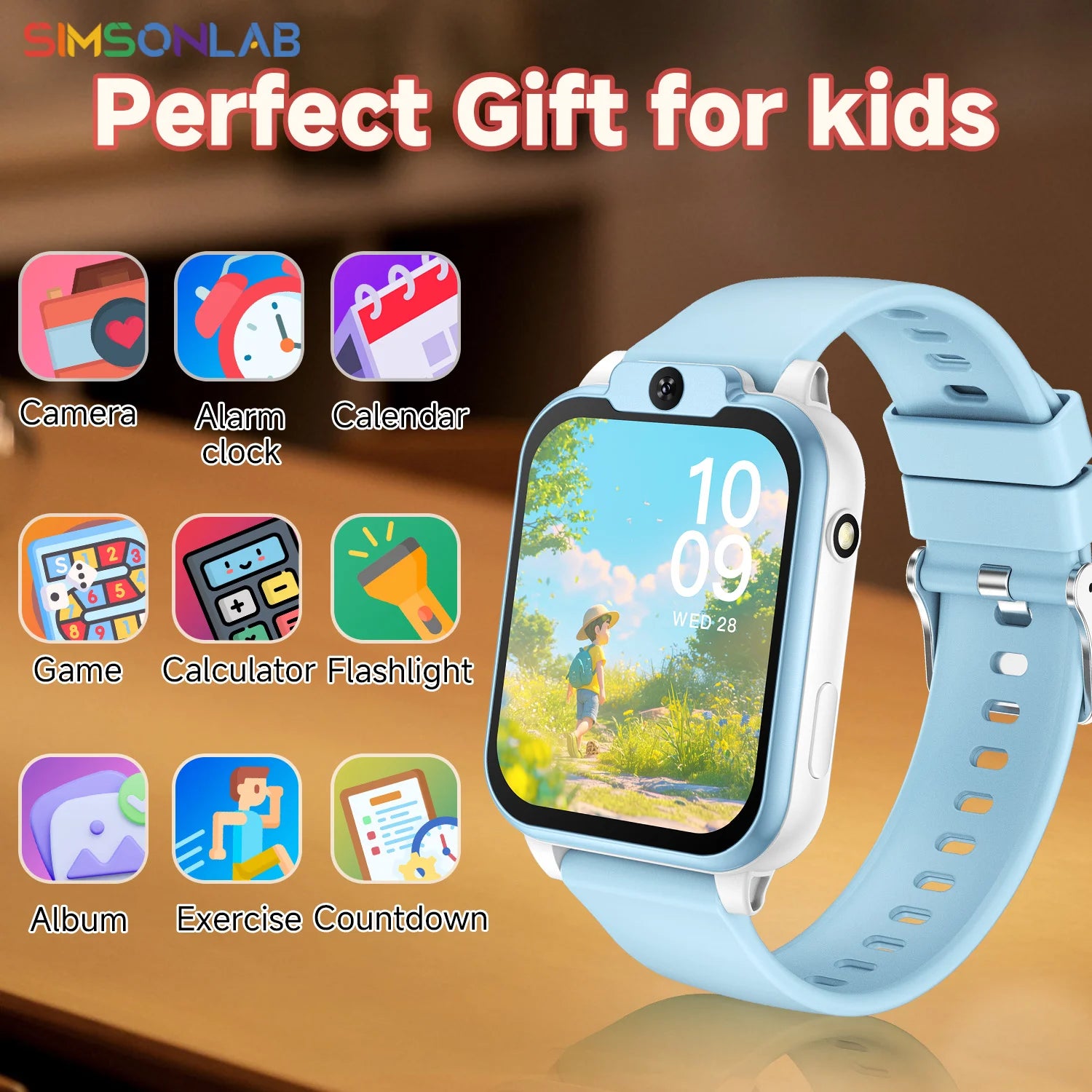 Kids Camera Smartwatch – Games, Photos & 24 Languages