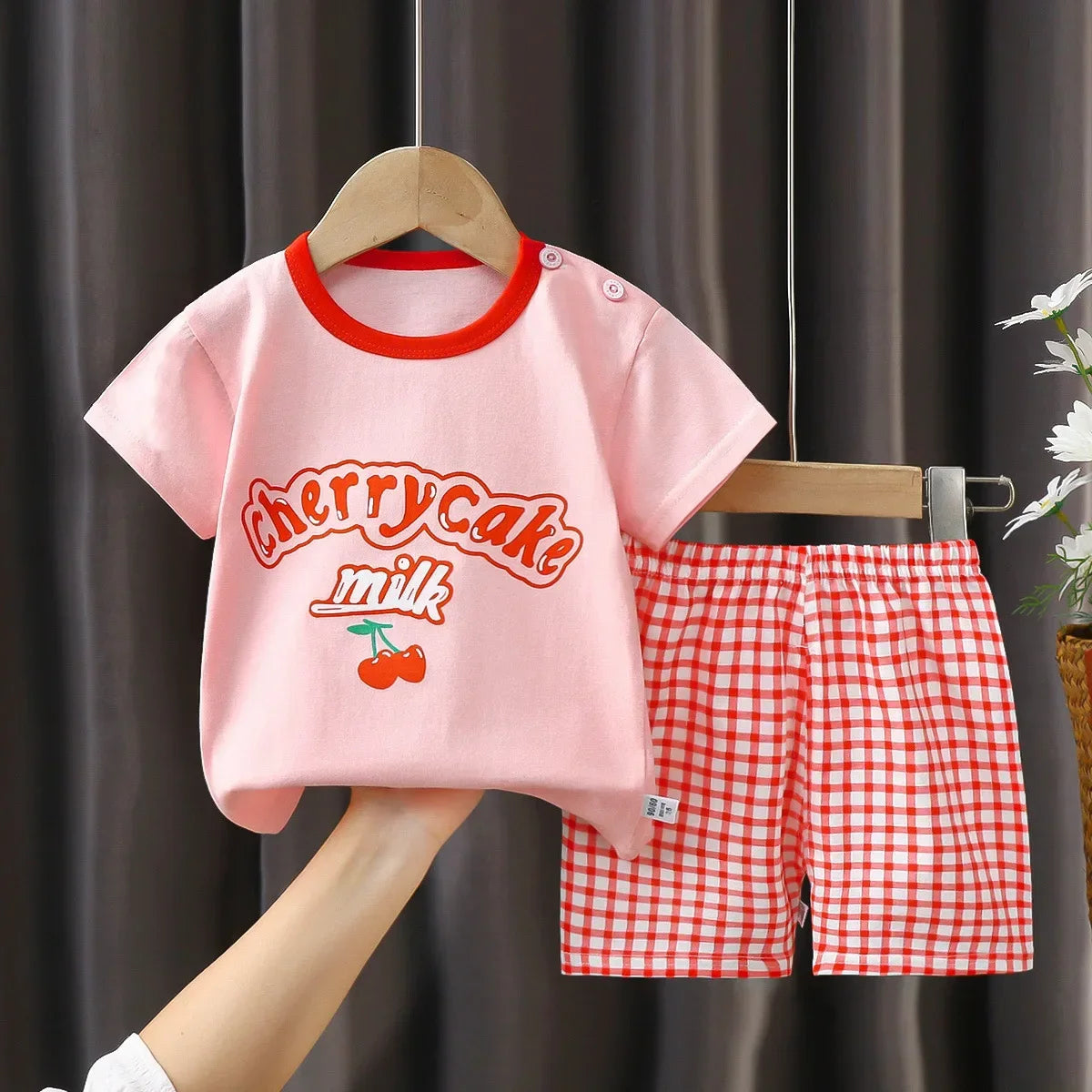 Toddler T-Shirt & Shorts Set – Soft Cotton Summer Outfit