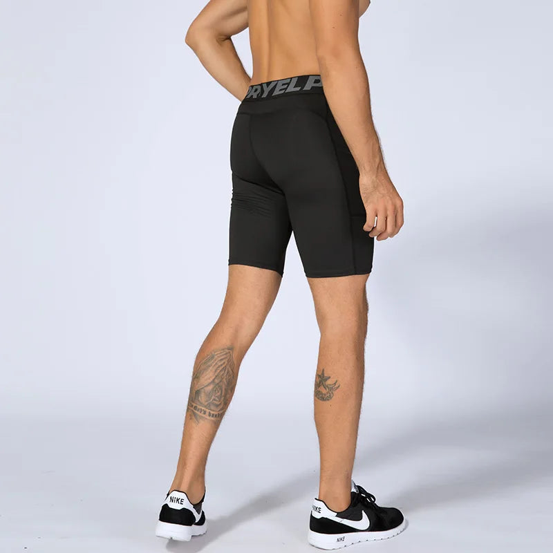 Men's 2-in-1 Running Shorts – Compression Liner with Pocket