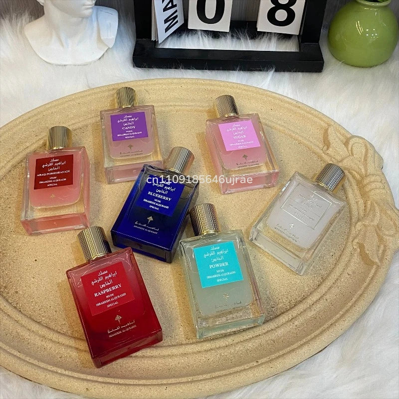 7Pcs Arabian Unisex Perfume Set Long Lasting Fresh Natural Elegant Mild Scent Luxurious Exquisite Charming Aromatic Gift Set