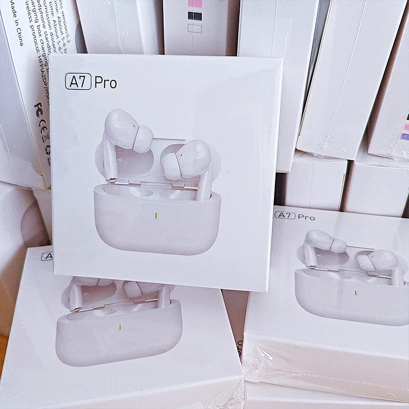 A7 Pro Wireless Earbuds – TWS Bluetooth Headphones with Noise Reduction