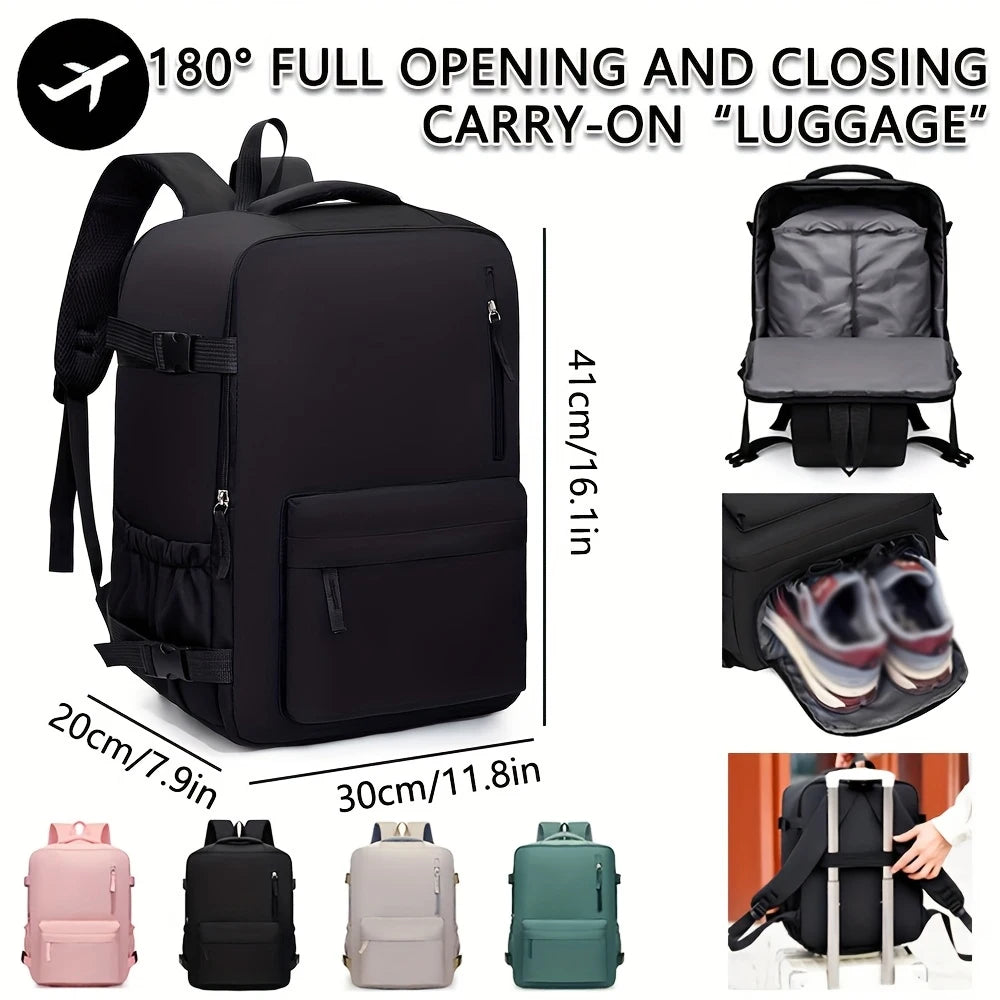 Multifunctional Travel Backpack – Lightweight Business Luggage Bag