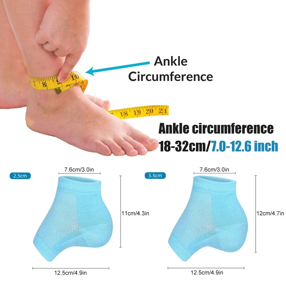 Invisible Height-Boost Insoles – 2.5/3.5cm Anti-Slip Heel Lifts
