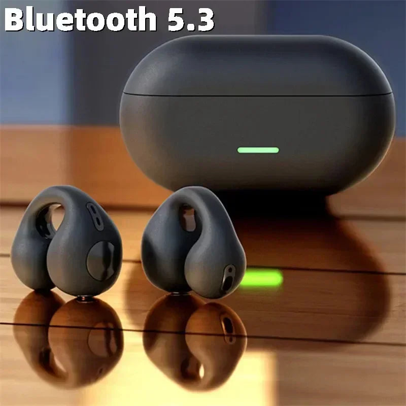 T75 Bone Conduction Headphones – Open-Ear Bluetooth 5.3 Sports Headset
