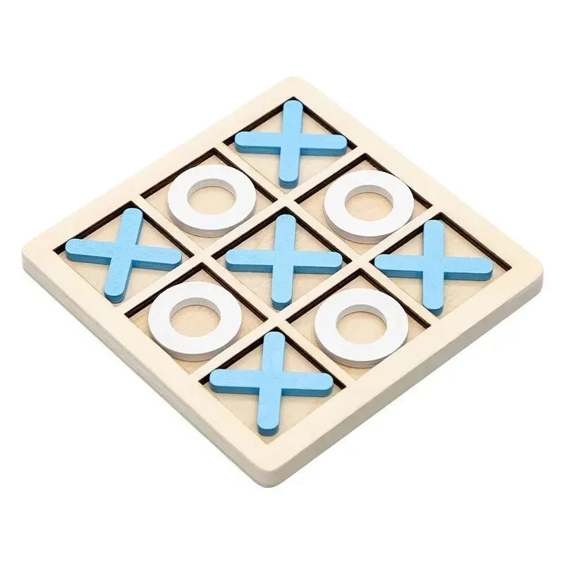 Wooden Mini Chess Puzzle – Montessori Brain-Training Game
