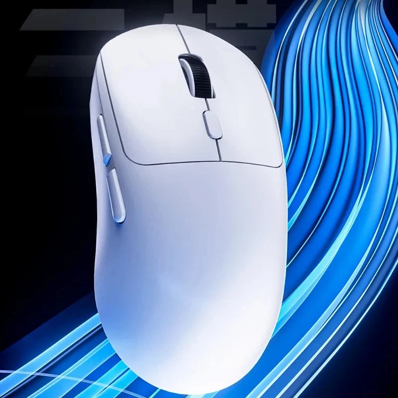Best-Selling Mute Wireless Mouse 4-Color Rechargeable Ergonomic Game Mouse Dual-Mode Bluetooth Computer Game Mouse Office Compu