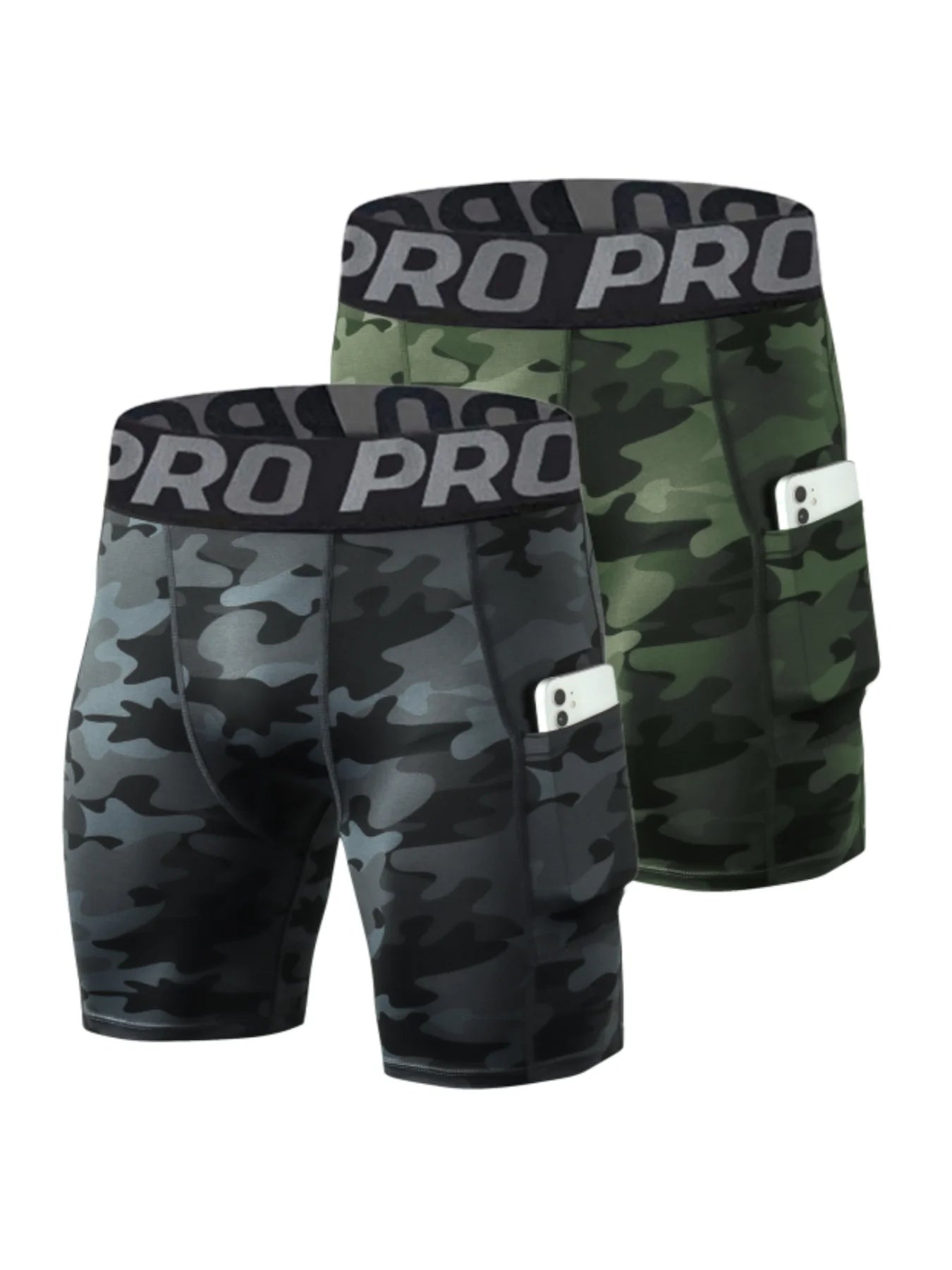 Men's Compression Shorts – Gym Training Base Layer