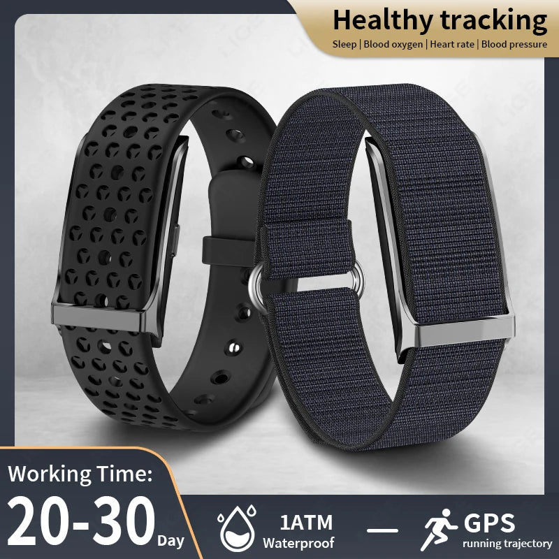 LIGE Smart Watch – Fitness Tracker with Heart Rate & Pedometer