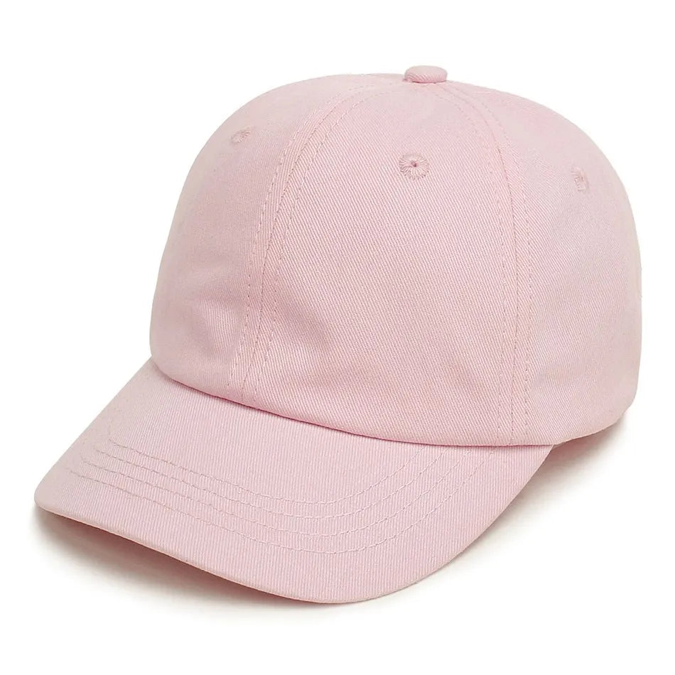 Baby & Kids Baseball Cap – Low-Profile Cotton Sun Hat