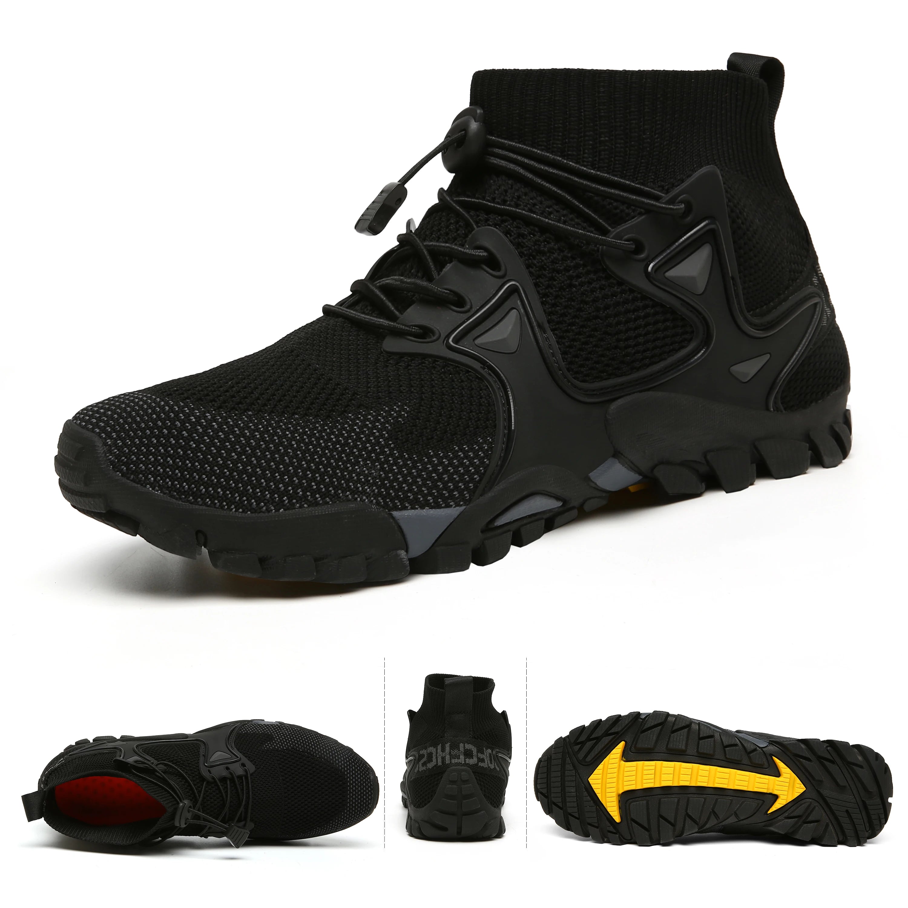 Men's Summer Trekking Shoes – Breathable Water-Friendly Hikers