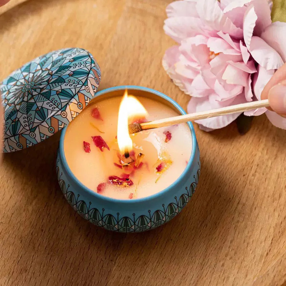 Dried Smokeless Aromatherapy Candles | Used for Bathtubs and Yoga | Gratitude Gifts for Christmas, birthdays, and Mother's Day
