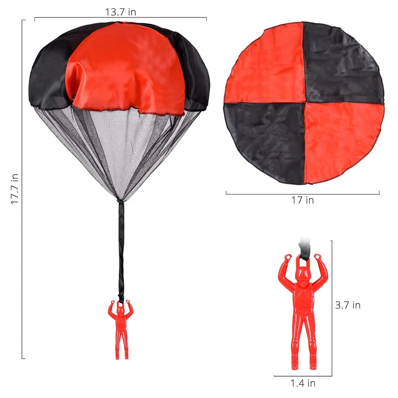Tangle-Free Toy Parachutes – Outdoor Flying Toys for Kids