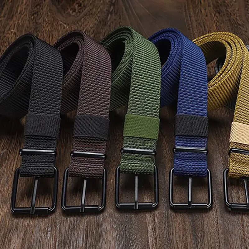 Nylon Canvas Belt – Porous Pin-Buckle Sports Belt (Unisex)