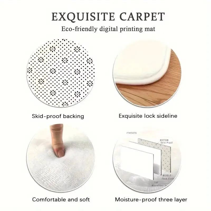 Gaming Rug for Boys Room Gamer Rug with Controller Design Carpet for Game Room Bedroom Decor Non-slip Machine Washab Mat