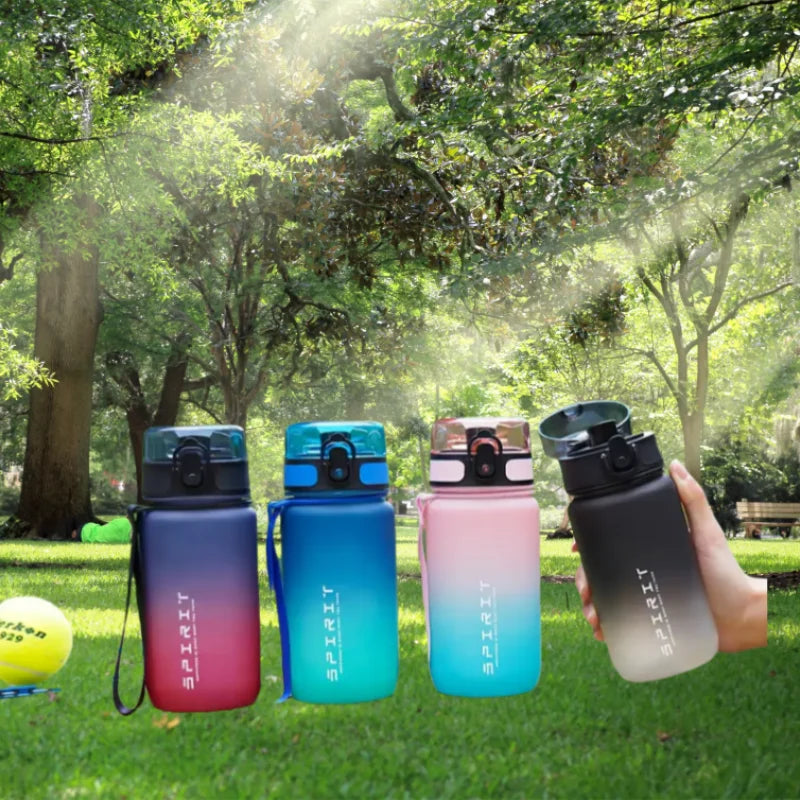 Time-Marker Water Bottle 500/650ml – Leak-Proof Motivation Bottle