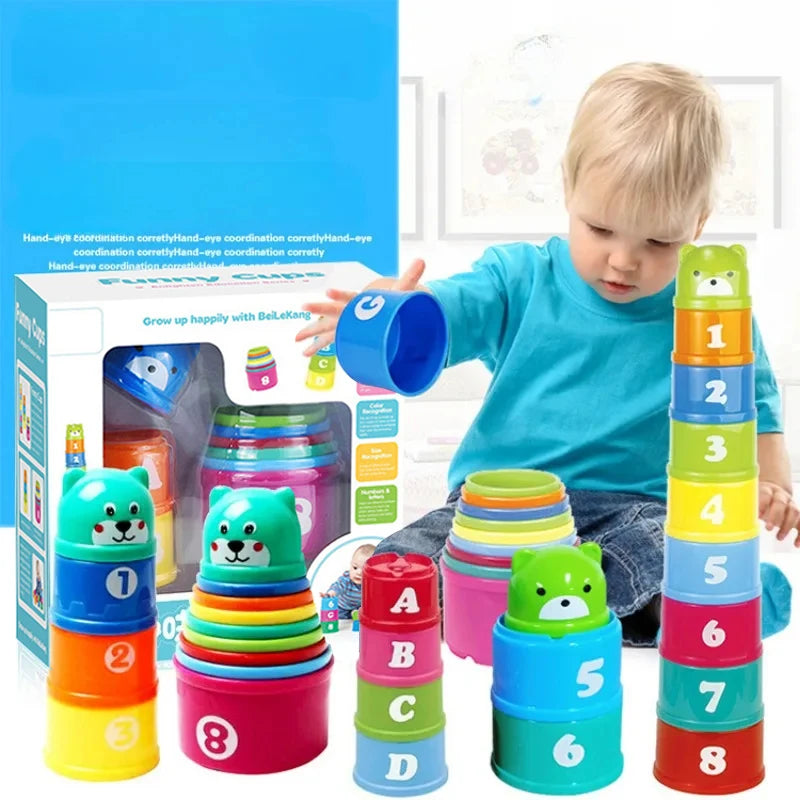 Speed Stacking Cups Game – Kids Brain-Training Battle Toy
