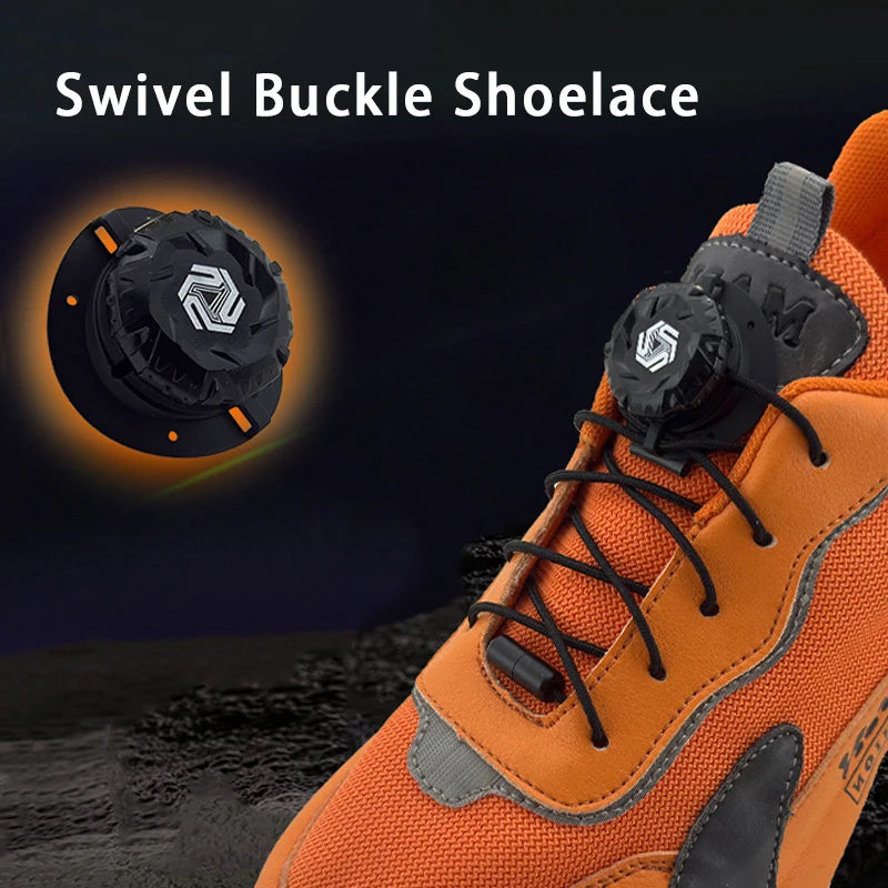 Swivel-Buckle No-Tie Laces – Automatic Shoelaces (1–2 Pairs)