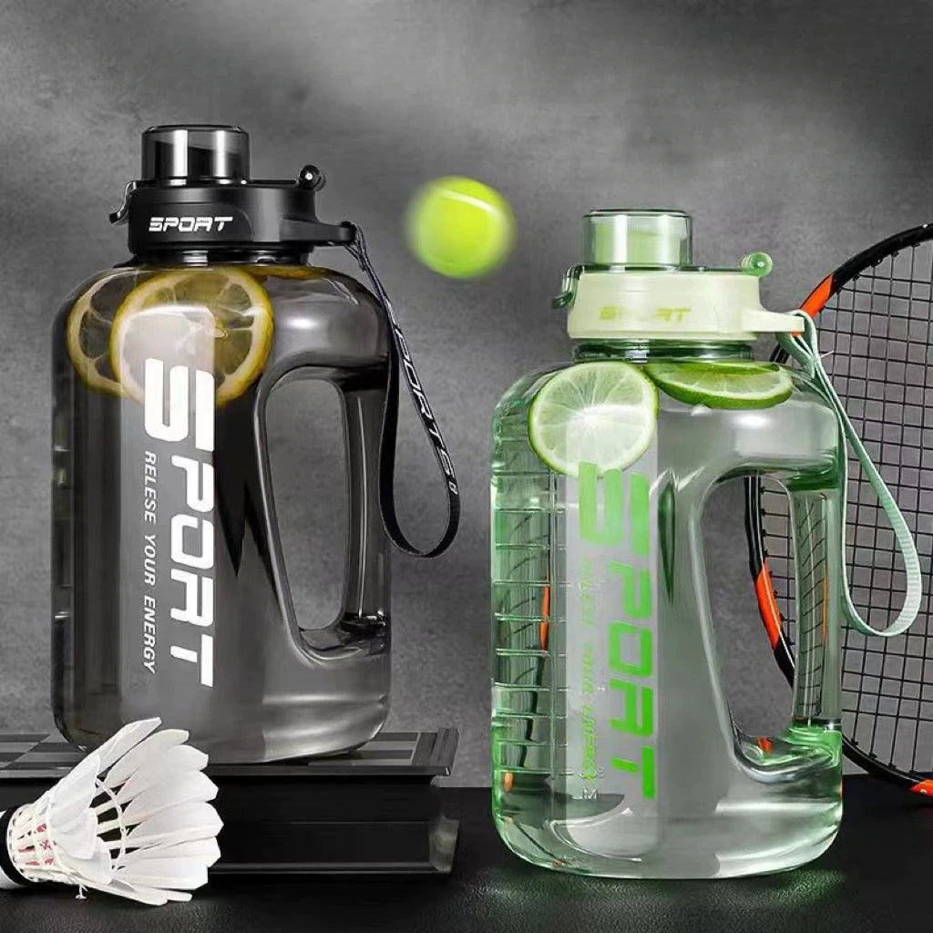 Big Capacity Gym Water Bottle 1.2/1.7L – Portable Fitness Jug