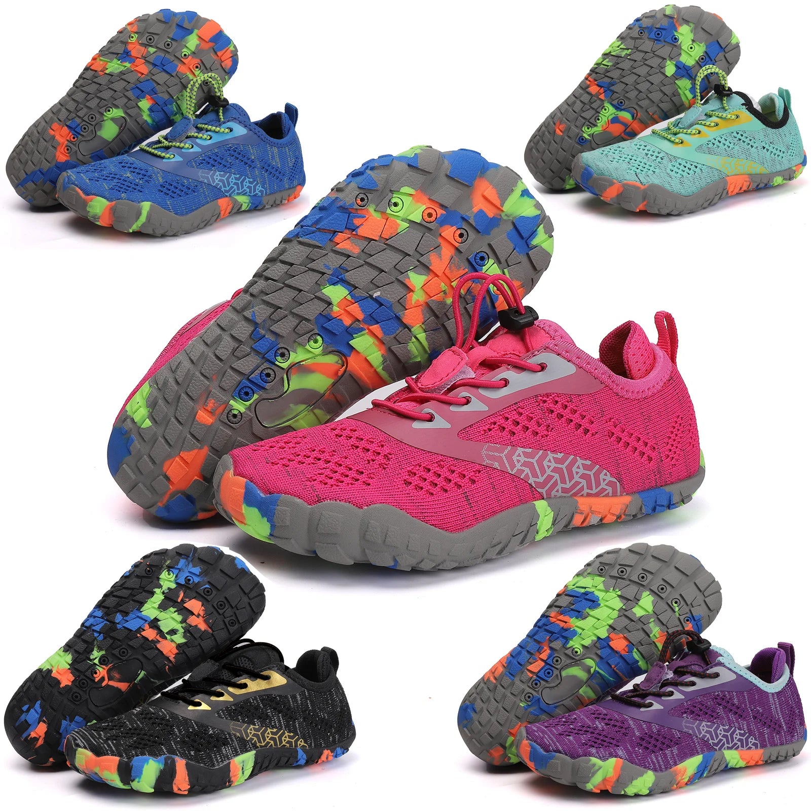 Kids Quick-Dry Water Shoes – Beach, Swim & Watersports Sandals