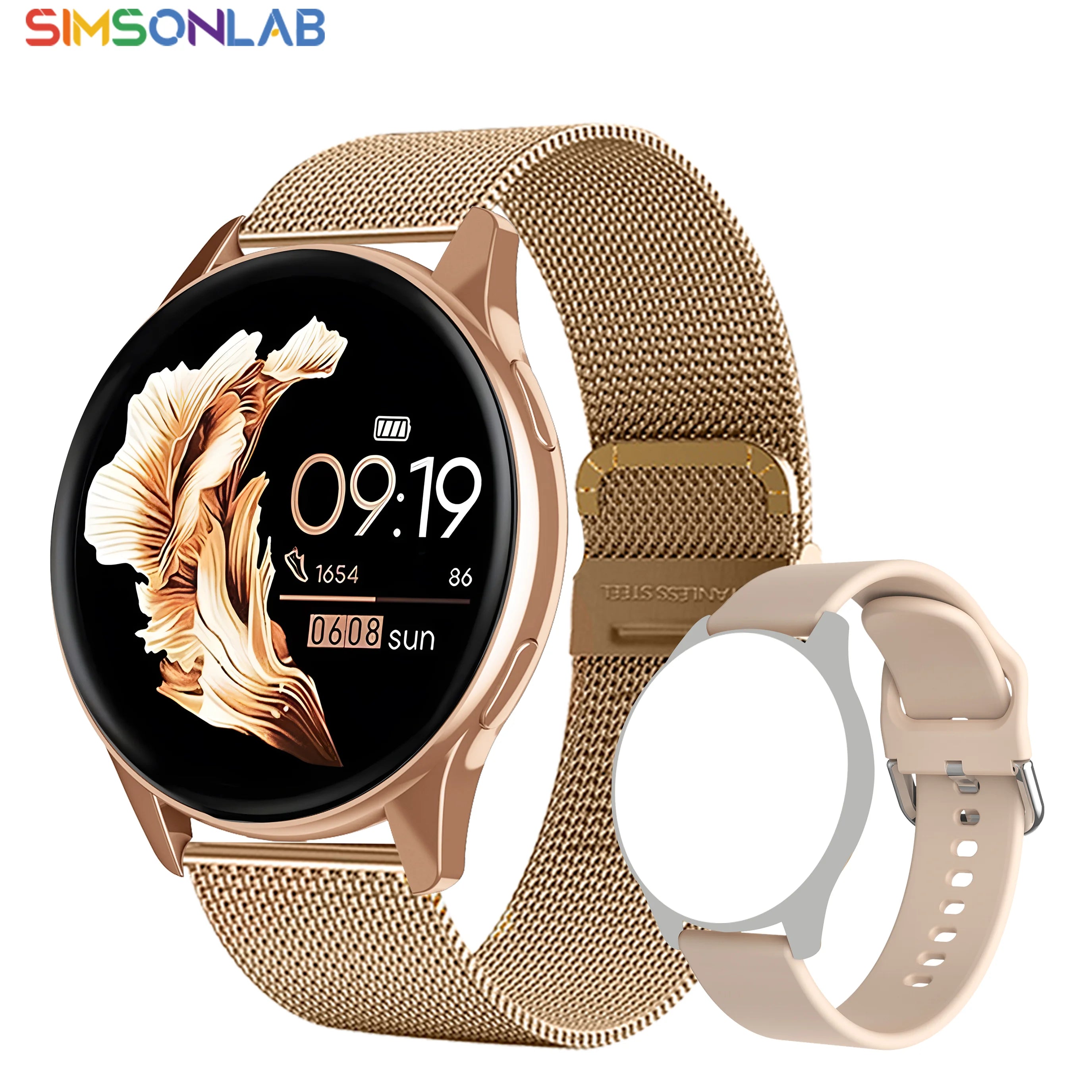 Wireless Call Smartwatch – Health & Message Alerts (Android/iOS)