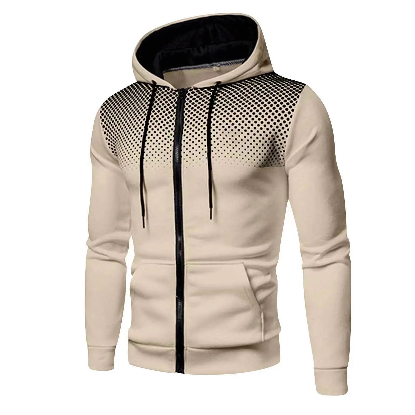 Men's Fleece Tracksuit Set – Zip Hoodie & Jogger Two-Piece