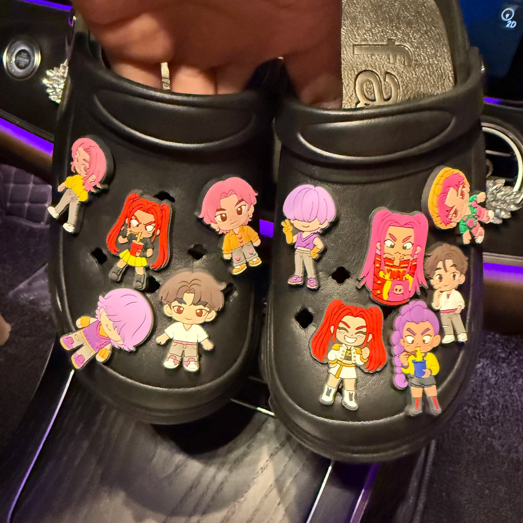Music Shoe Charms Set – 19pc DIY Clog & Wristband Decorations
