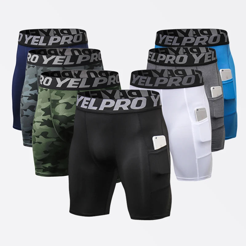Men's 2-in-1 Running Shorts – Compression Liner with Pocket