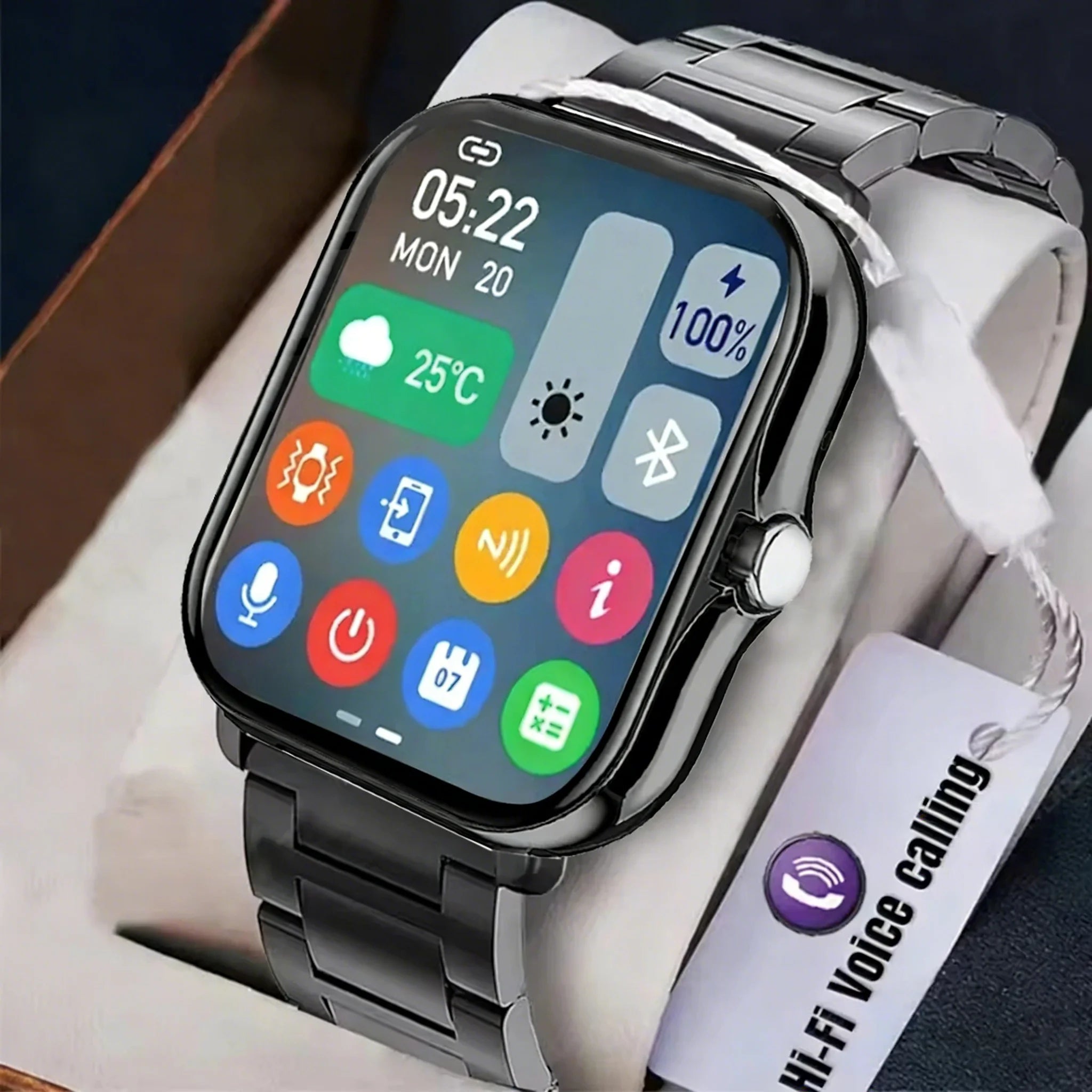 LAXASFIT HD Smartwatch – Calls, Messages & Sport Modes