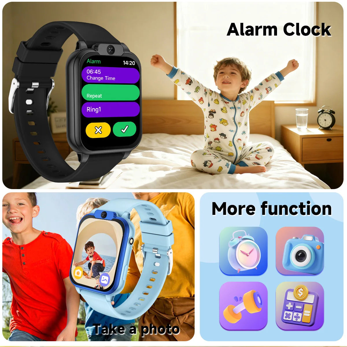 Kids Camera Smartwatch – Games, Photos & 24 Languages