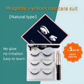 Magnetic False Eyelashes 3-Pack – 3D Lashes with Magnetic Eyeliner