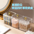 Cotton Pad & Swab Storage Box – Dustproof Vanity Organiser