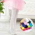 Girls Velvet Dance Tights – Soft Stretch Pantyhose in Candy Colours