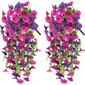 2/4Pcs Artificial Flowers Vine Morning Glory Wedding Home Room Table Festival Decora  Wreath Outdoor Yard Garden Arch DIY Gift