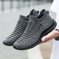 Men's Slip-On Sock Trainers – Breathable Running & Walking Shoes