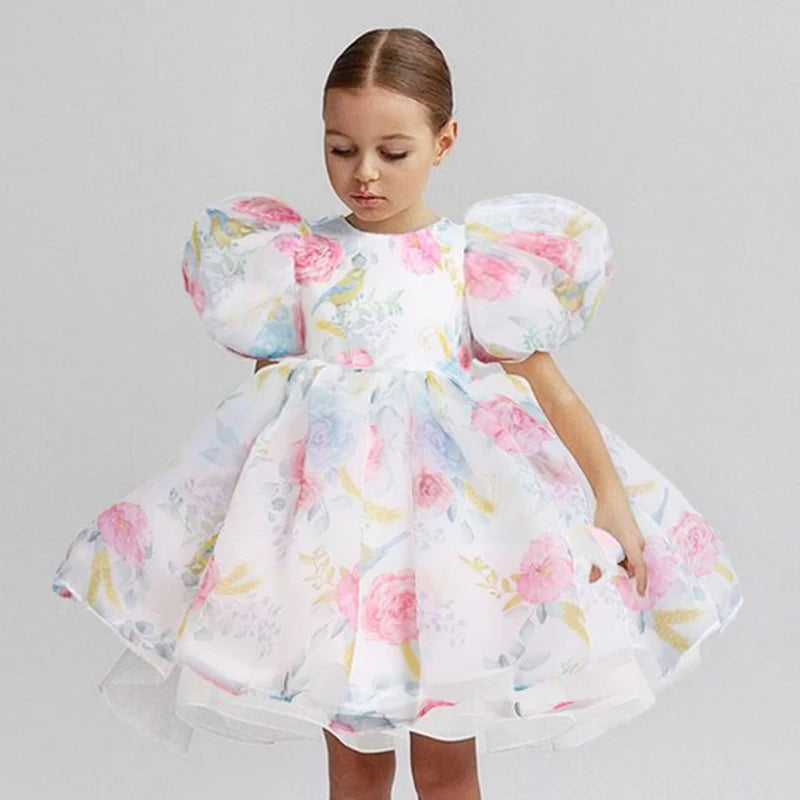 Girls Flower Pageant Princess Occasion Dress