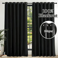Blackout Thermal Eyelet Curtains - Energy Saving & Noise Reducing