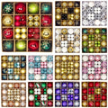 Christmas Baubles Set 44pc Shatterproof Tree Decorations