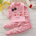 Kids Long-Sleeve Pyjama Set – Cosy Top & Bottoms for Autumn