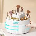Rotating Desktop Makeup Organiser – Multi-Slot Cosmetics Storage