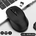Bluetooth-Compatible Wireless Mouse 2.4G Rechargeable Wireless Computer Mouse USB Silent Gamer Mice For PC Laptop Macbook Tablet